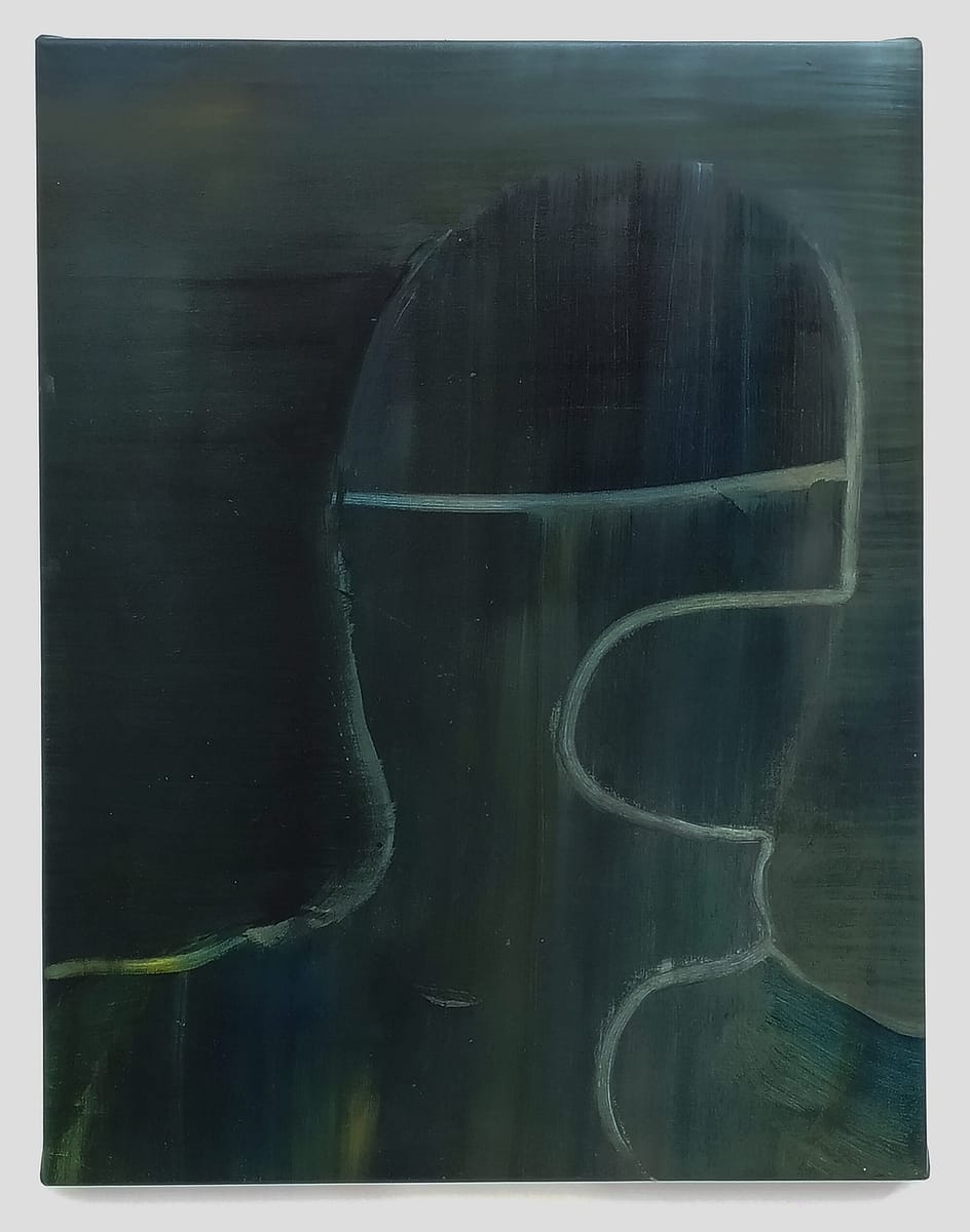 Sofia Bohtlingk, Fernet, 2021. Óleo sobre tela, 66 x 50 cm